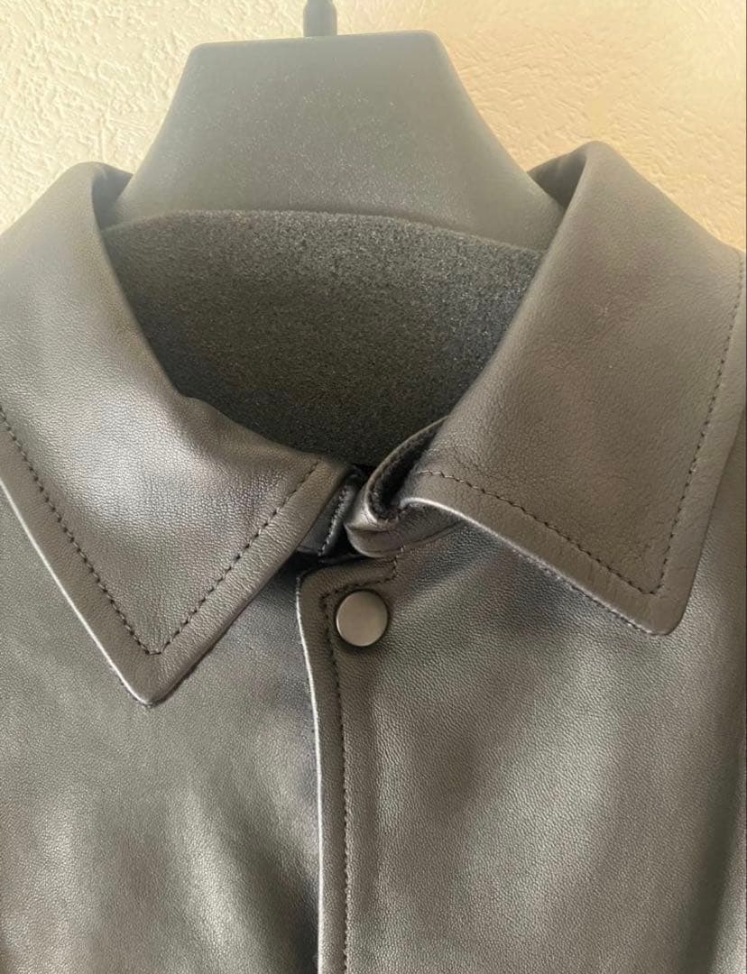 COMOLI シープスキン コーチジャケット BLACK サイズ2