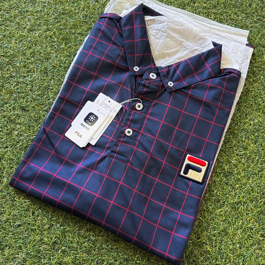 【新品】FILA上下セット テニスウェア XL ポロシャツ セットアップ