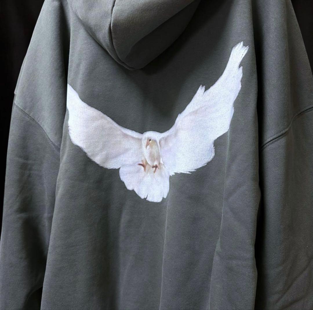 トップス YEEZY GAP BALENCIAGA SHRUNKEN HOODIE S