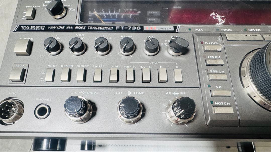 YAESU FT-736 全モードトランシーバー