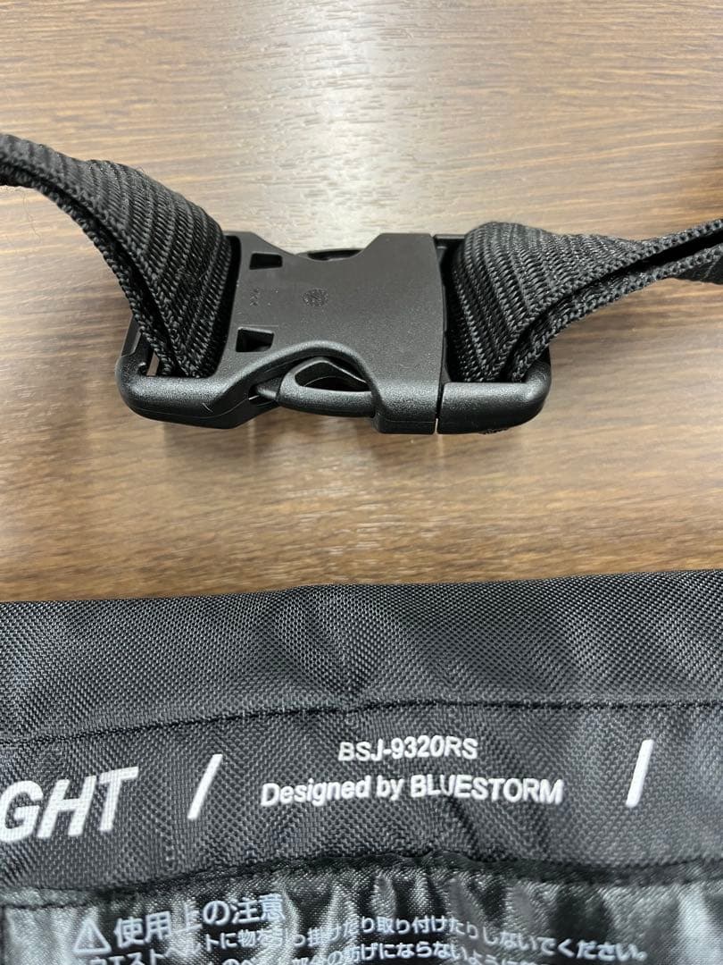 BLUESTORM BSJ-9320RS ブラックライフジャケット