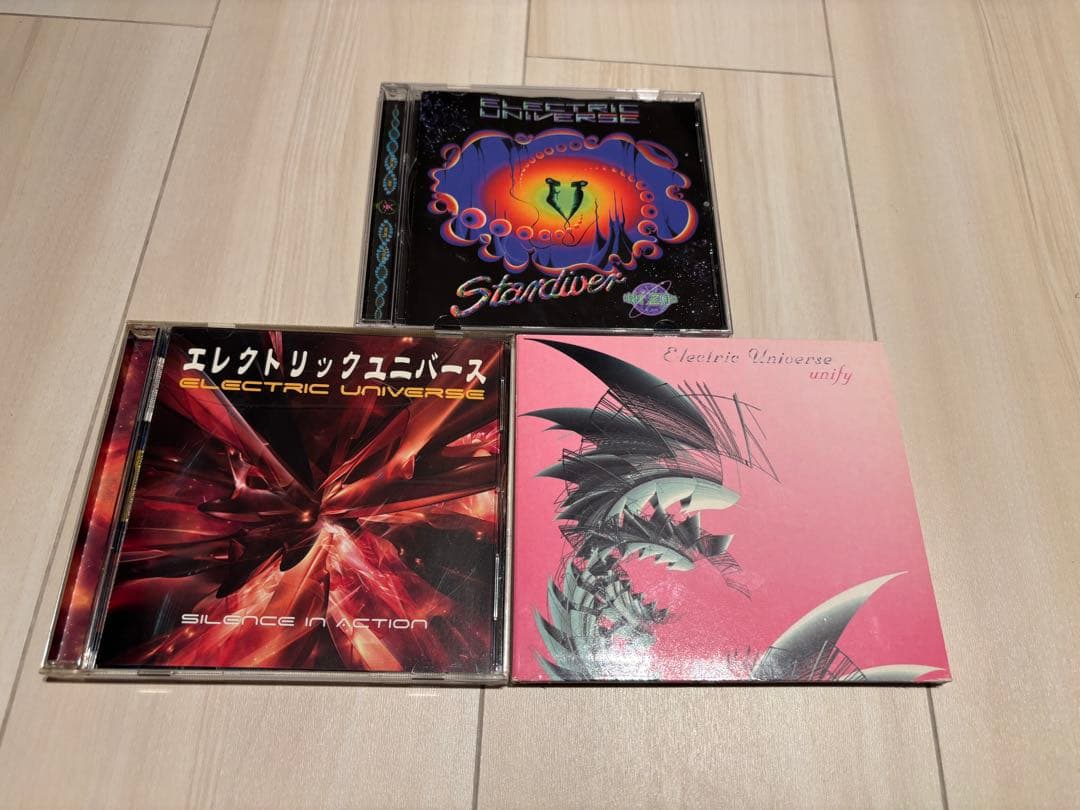 激レア⭐︎electric universe 3枚セット　ゴアトランス歴史的名盤