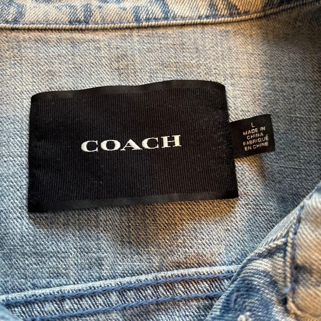 COACH デニムジャケット Lサイズ