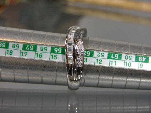 やまさん専用 Pt900 ダイヤモンド 0.50 リング 14号