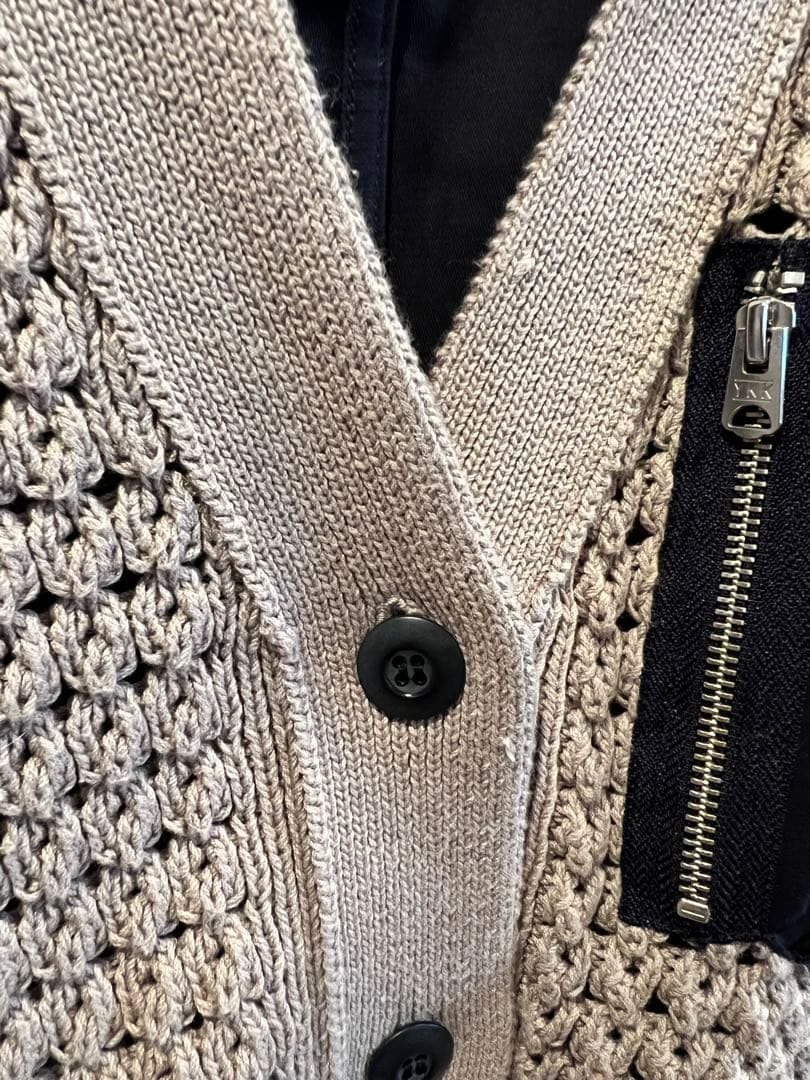 【micro】BLANC basque ブランバスク ニットベスト