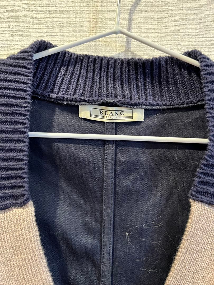 【micro】BLANC basque ブランバスク ニットベスト