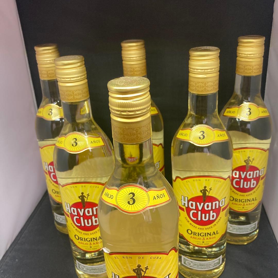 【限界値】正規品ハバナクラブ3年　Havanna Club700ml 6本セット