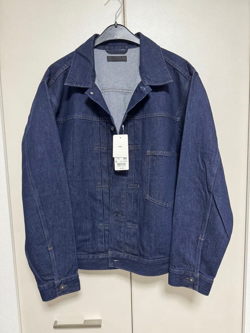 m*d様 UNIQLO デニムトラッカージャケット サイズL 大戦モデル