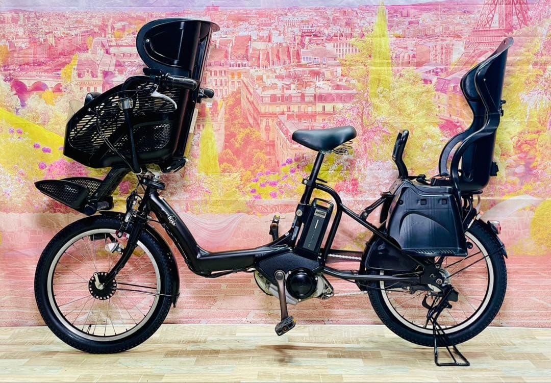 ZK3658 電動自転車 ヤマハ パスキス 子供乗せ 20インチ 送料無料