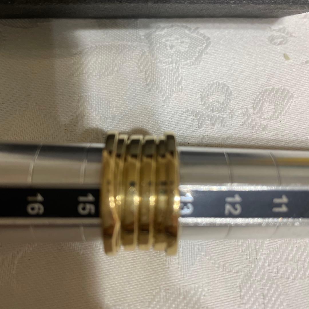 ブルガリ　BVLGARI ZEROワン　ゴールドリング 約13号 k18