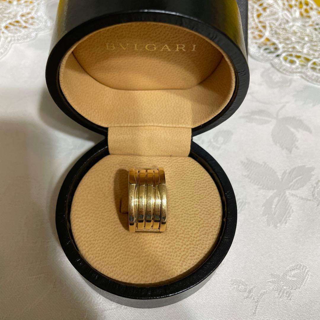 ブルガリ　BVLGARI ZEROワン　ゴールドリング 約13号 k18
