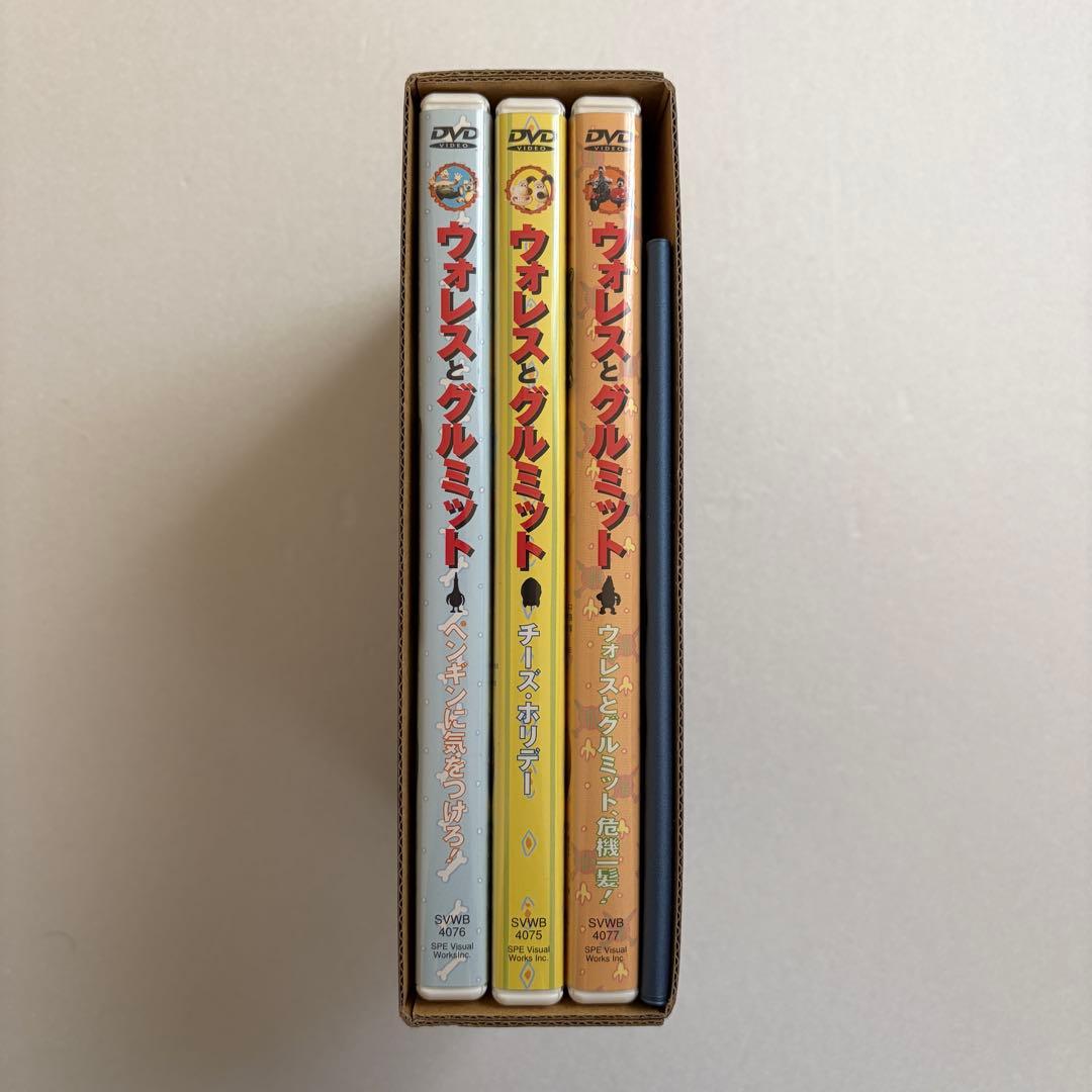 ウォレスとグルミット DVD全集（DVD 3枚組、特典付き）