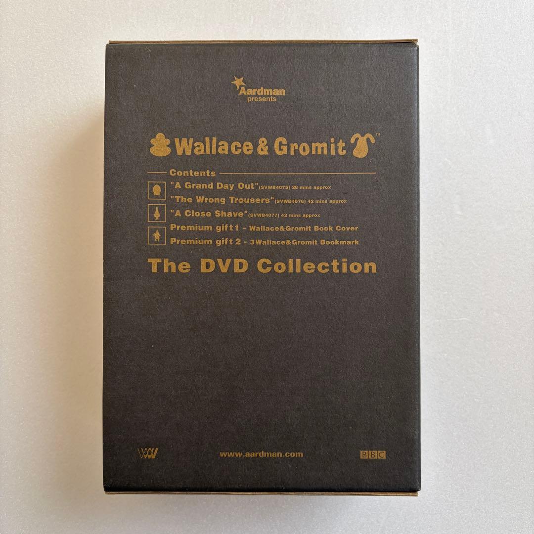 ウォレスとグルミット DVD全集（DVD 3枚組、特典付き）