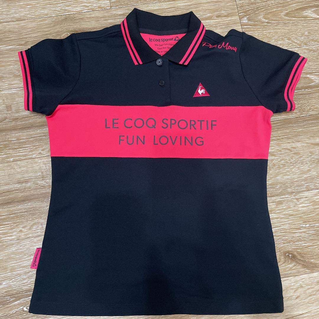 【美品】le coq ルコックゴルフ＊ゴルフウェア セットアップ パンツ M