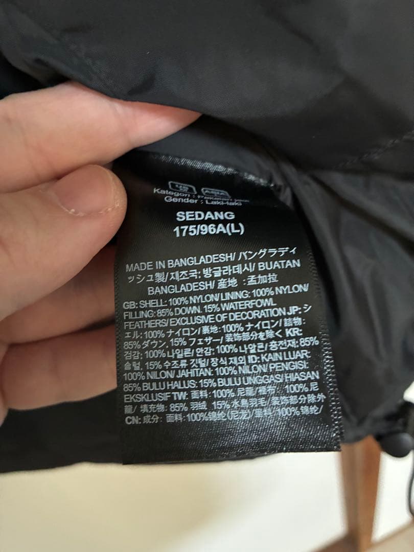 ぷらまま THE NORTH FACE 1996 ダウンベスト L