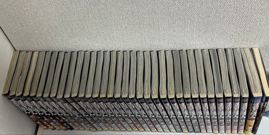 進撃の巨人全巻セット（1巻〜34巻）