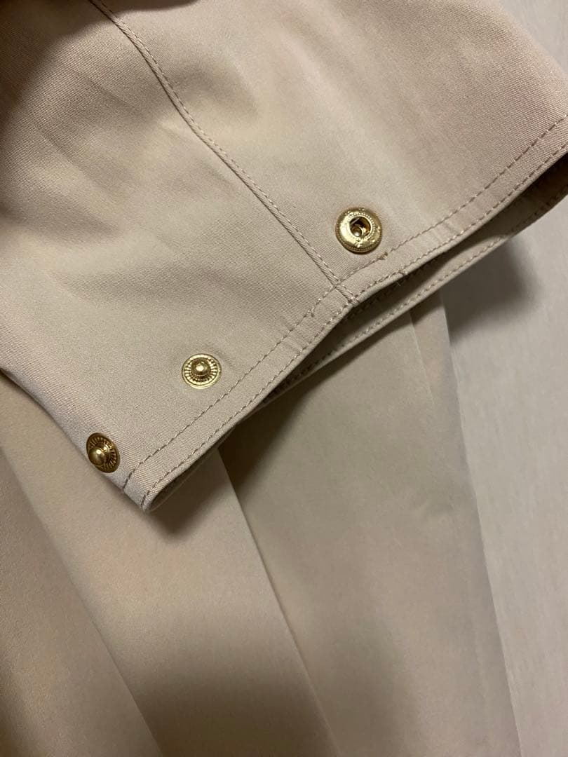 【新品！タグ付き！】Barbour風コーデュロイ襟ステンカラーコート
