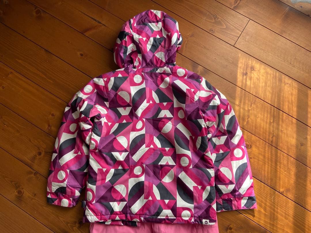 スキー スノボ ウェア 上 ロキシー 120-130　下 バートン キッズL