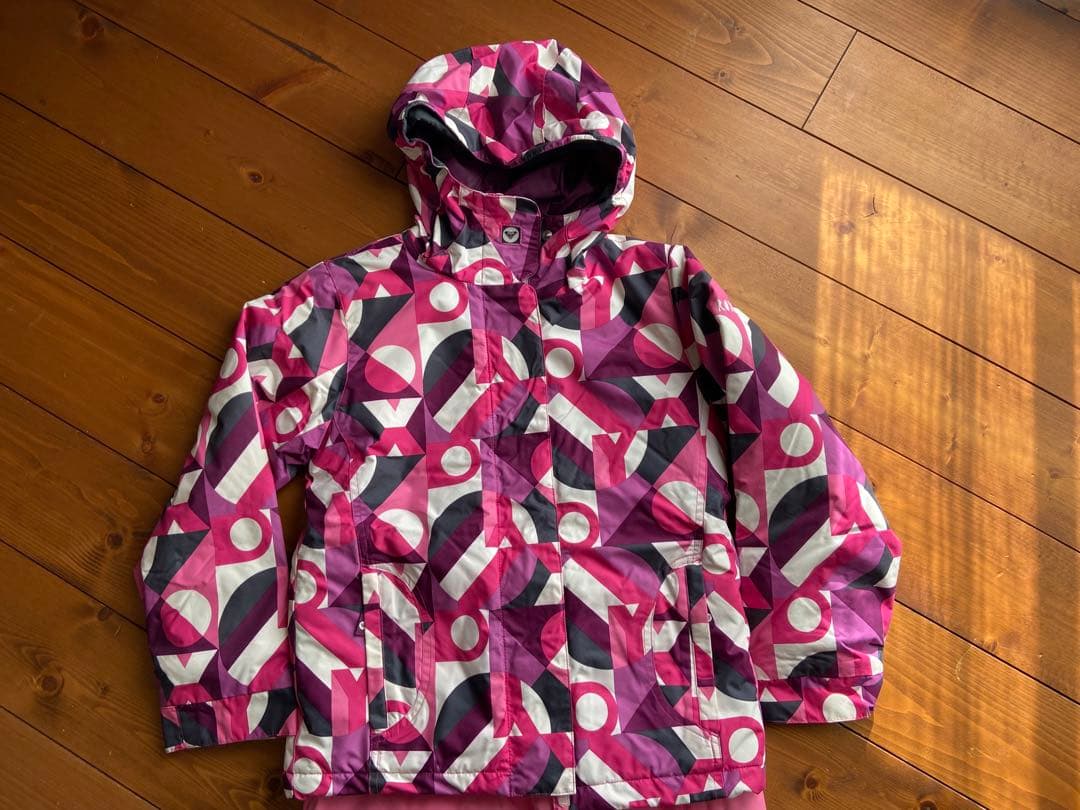 スキー スノボ ウェア 上 ロキシー 120-130　下 バートン キッズL