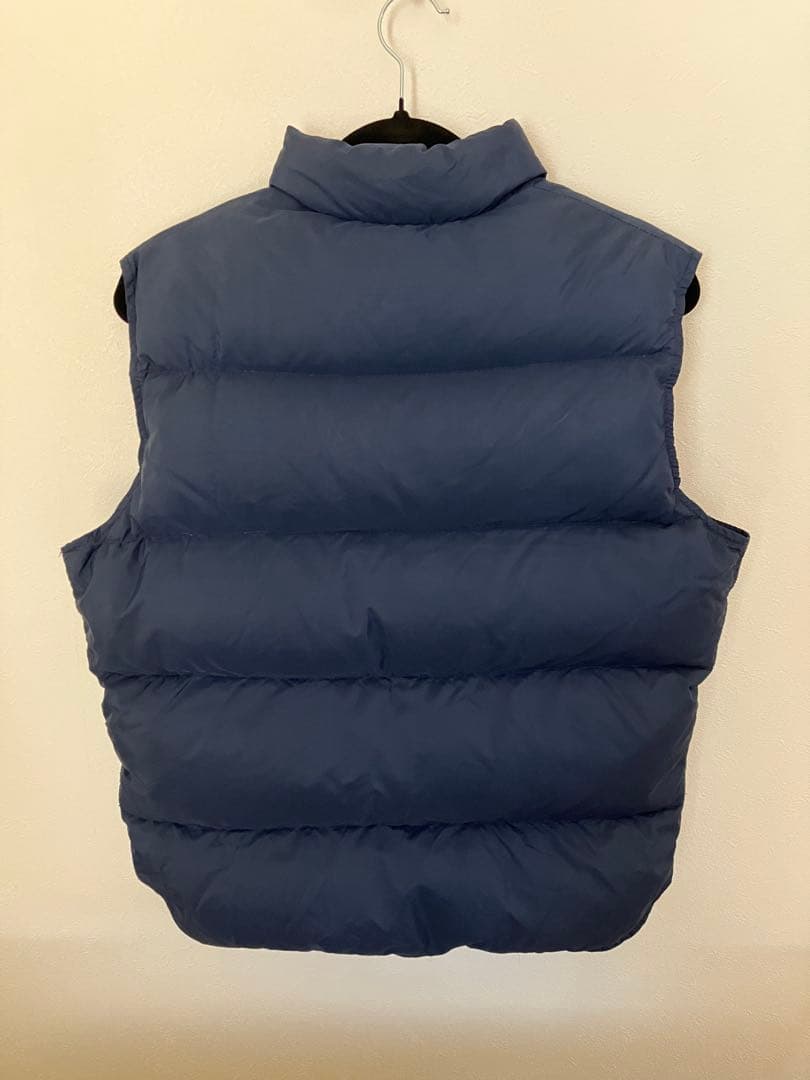 [ゆーちゃみ] Wool rich ウールリッチ　ダウンベスト　ネイビー
