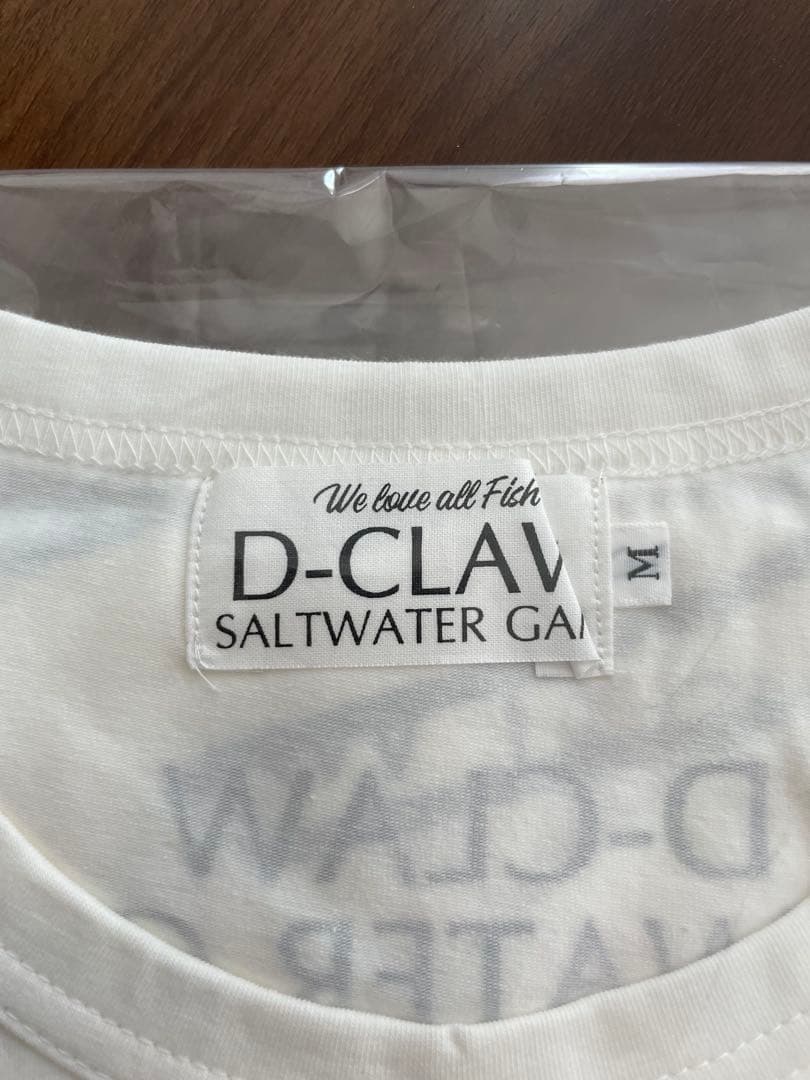 【新品未開封】D-CLAW &トンコツブラザーズ　Tシャツ　ホワイト　Mサイズ