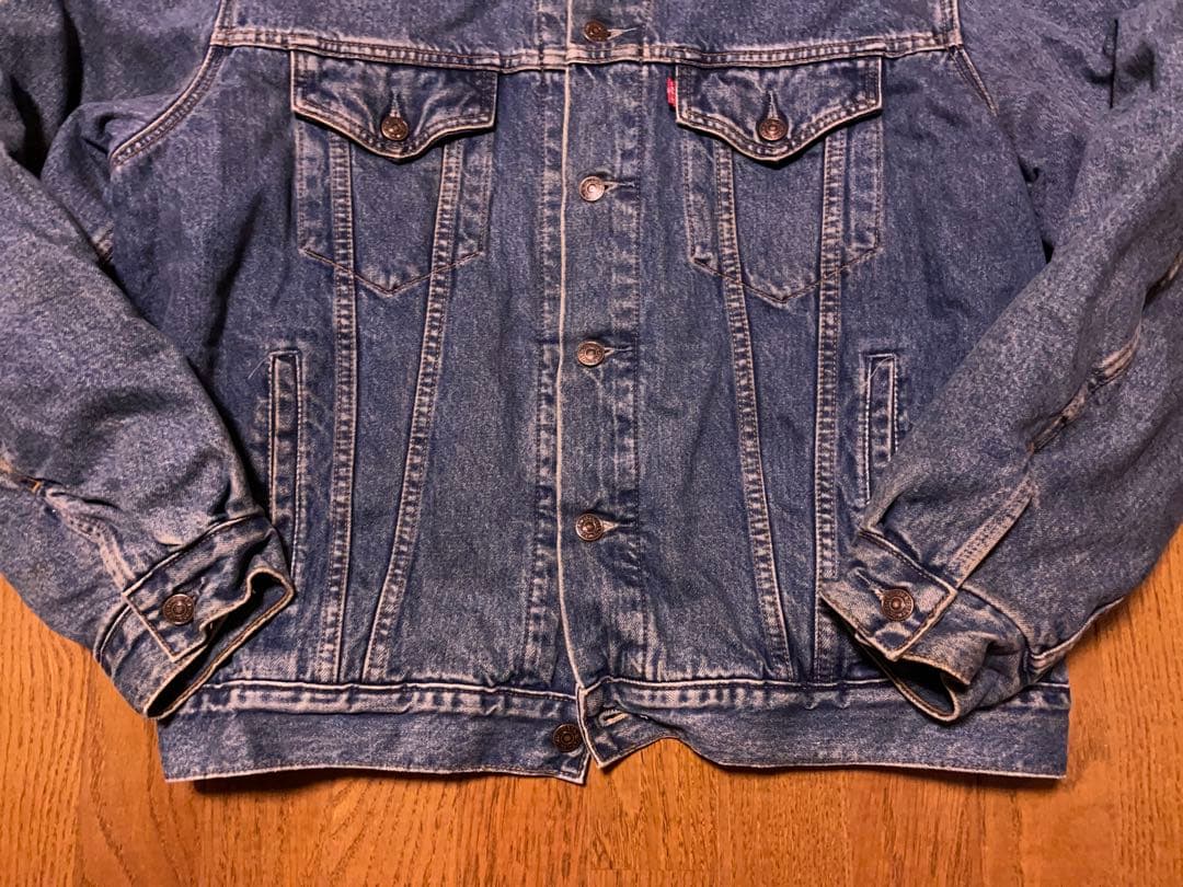 【90s】Levi's ブランケット付きデニムジャケット ヴィンテージ