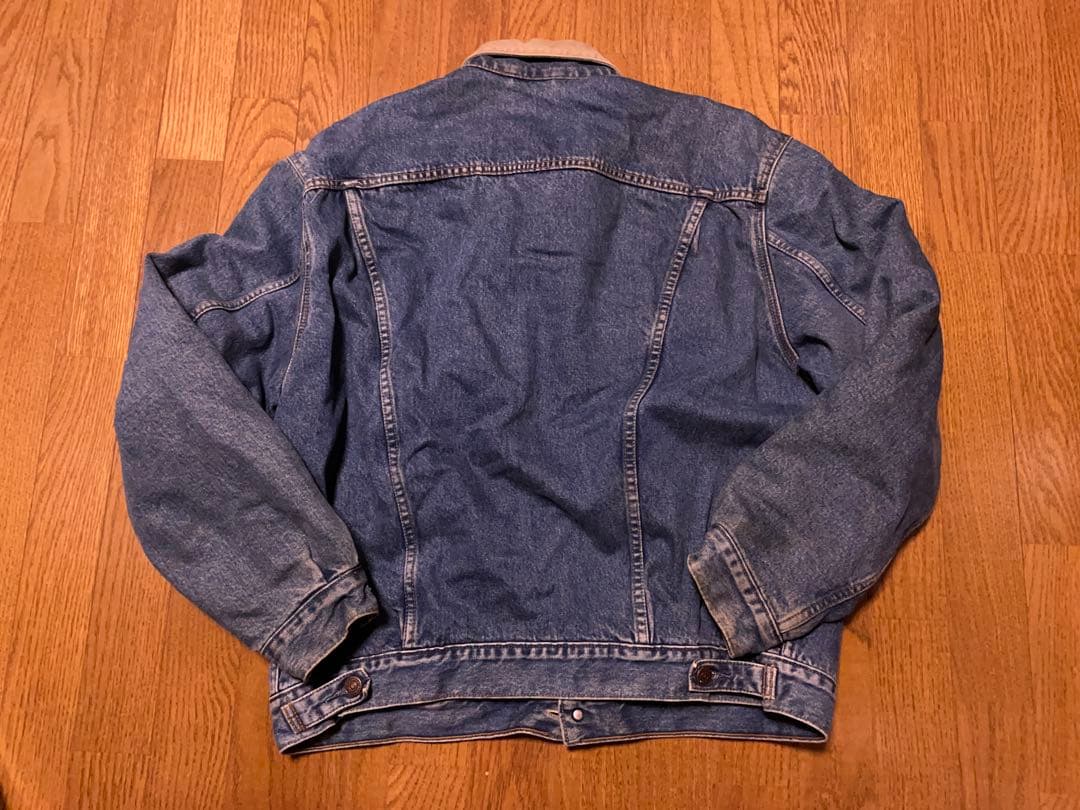 【90s】Levi's ブランケット付きデニムジャケット ヴィンテージ