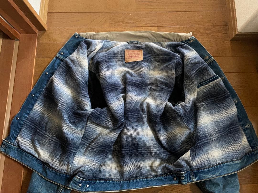 【90s】Levi's ブランケット付きデニムジャケット ヴィンテージ