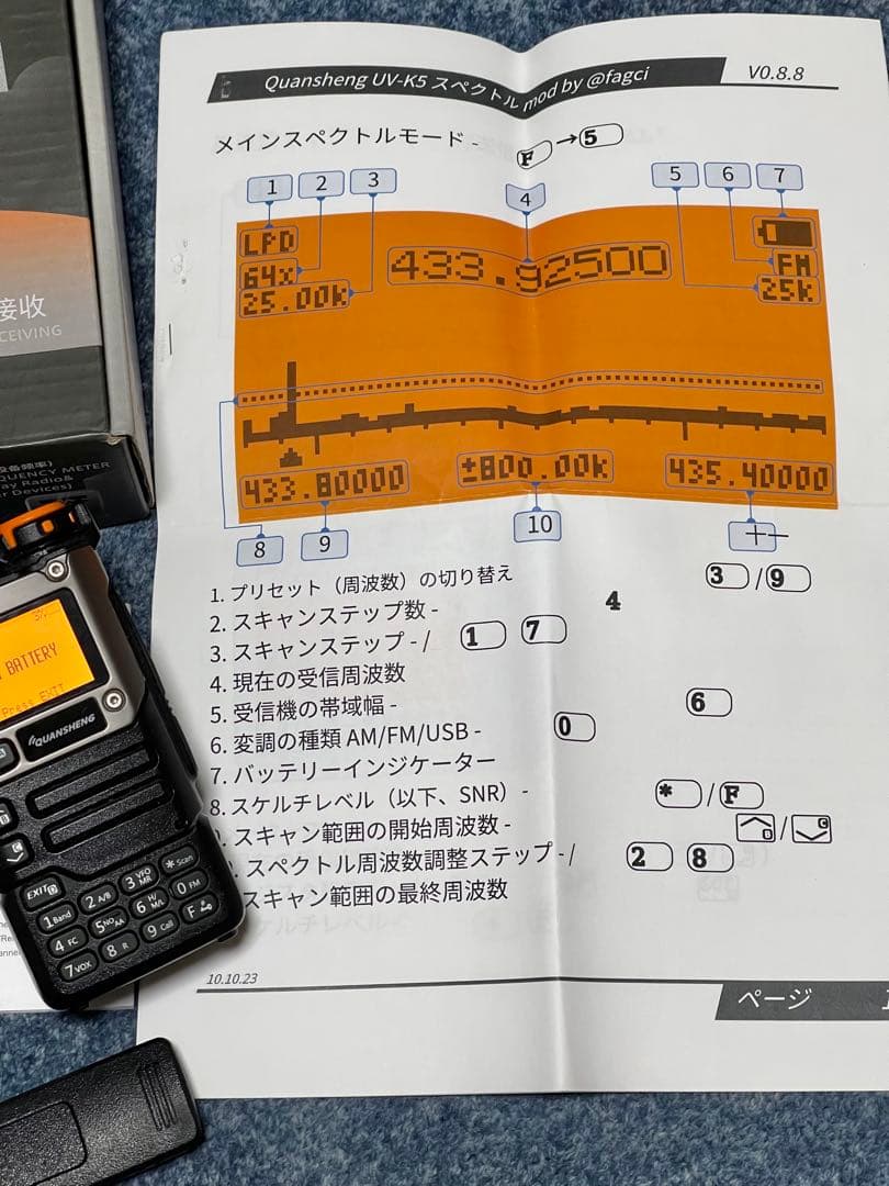 受信機2台セット