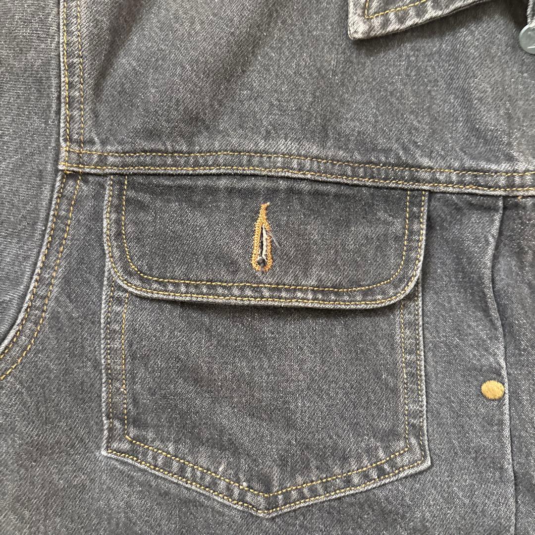 90s CK Jeans カルバンクラインジーンズ　ブラックデニムジャケット