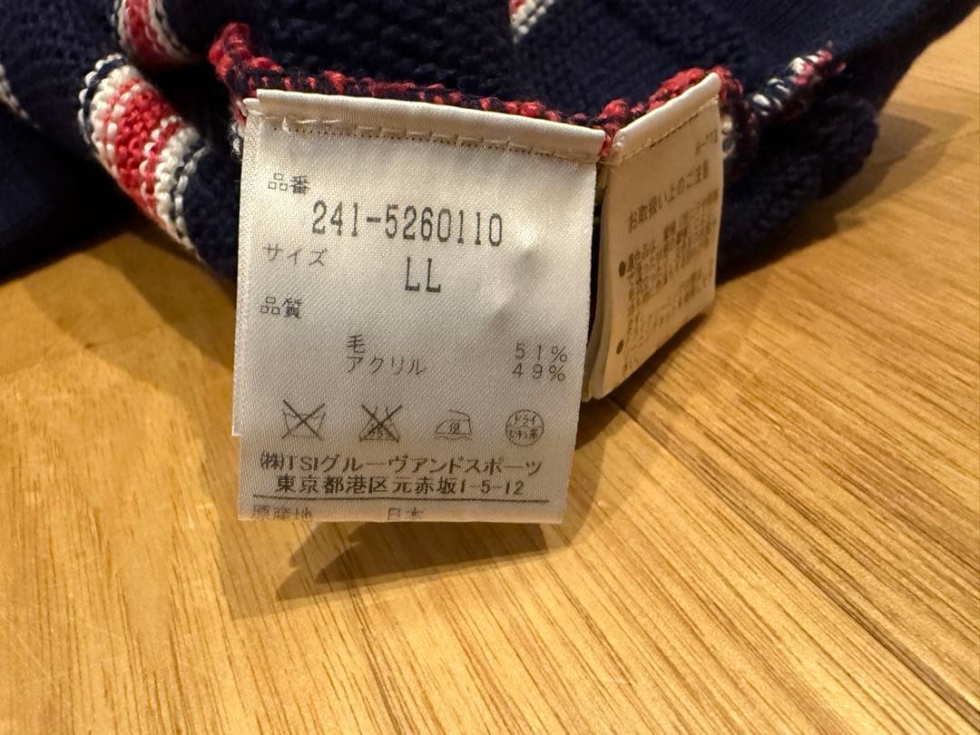 ゴルフ　セーター メンズ　キャロウェイ