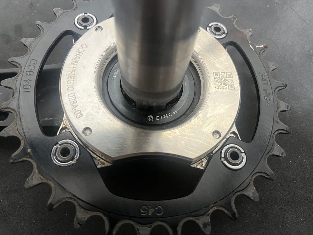 O chain Raceface Atlas クランク DH 30mm シャフト