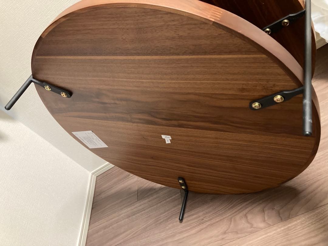 moda en casa HUMLA coffee table ウォールナット