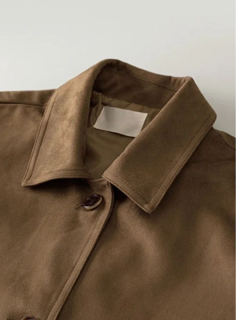 ジャケット・アウター OHOTORO Henry Suede Jacket