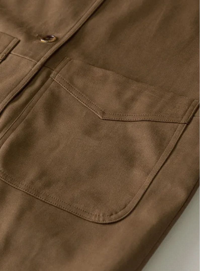 ジャケット・アウター OHOTORO Henry Suede Jacket