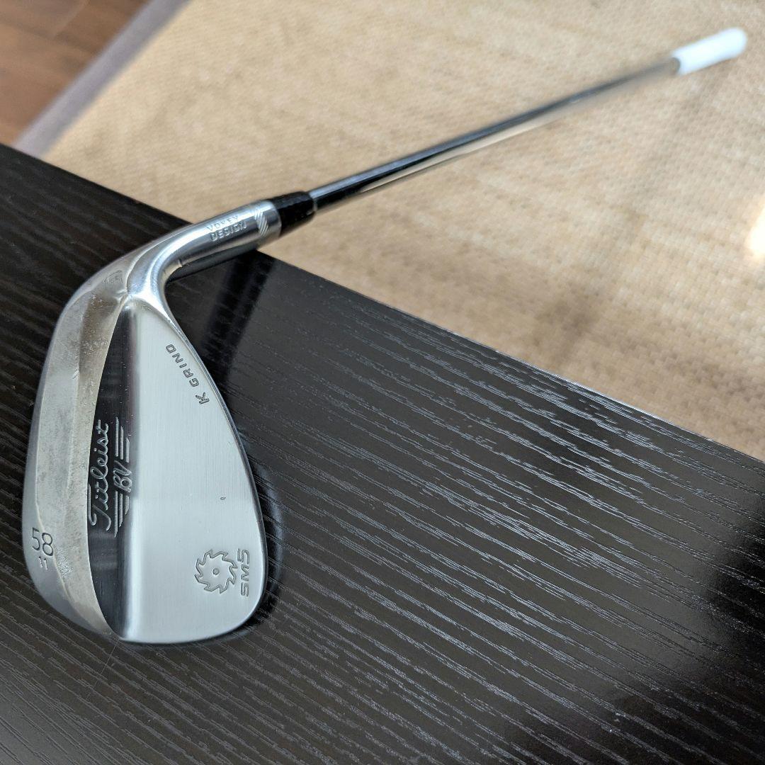 タイトリストSM5ボーケイロブウェッジ58°メンズゴルフクラブLWグリップ新品S