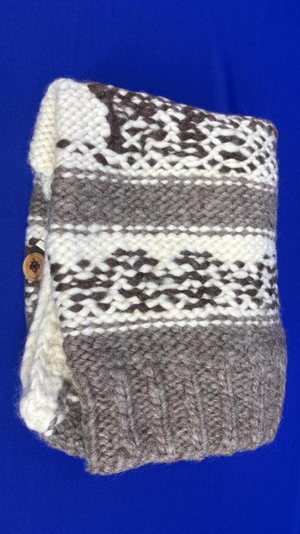 新品未使用品★カウチンニットベスト THUNDER BIRD WOOL 100%