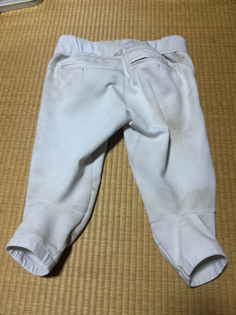 【公式戦対応】野球用ズボン　ショートフィットＬ　３枚セット