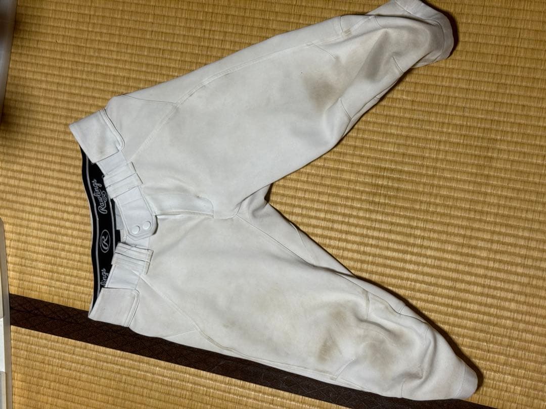 【公式戦対応】野球用ズボン　ショートフィットＬ　３枚セット