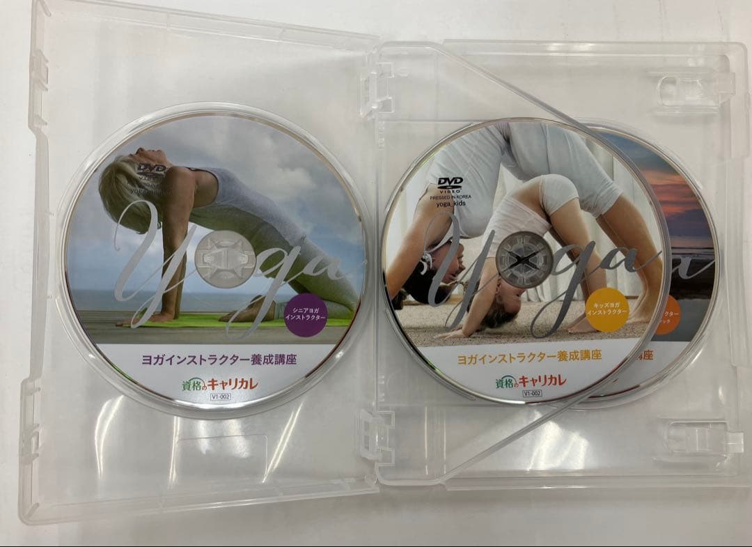 《期間限定価格》キャリカレ　ヨガインストラクター養成講座 DVD
