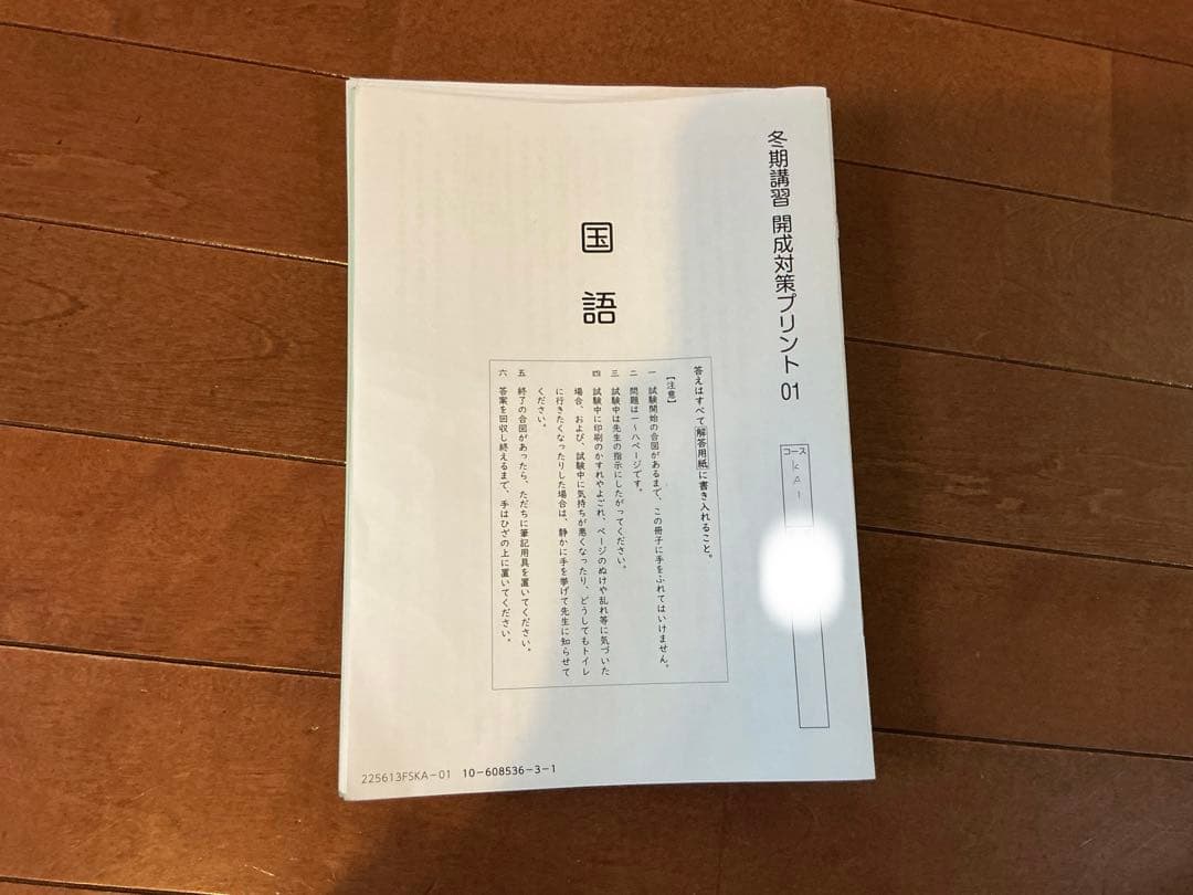 SAPIX 志望校別　特訓　土曜特訓　国語　理科　SS 冬季講習　教材