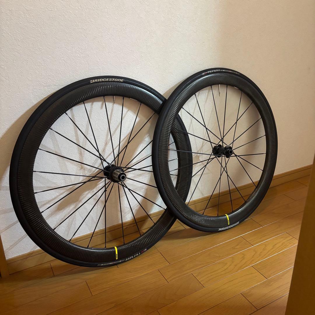 MavicCosmicCarbonSL UST DISC45mm タイヤ付き