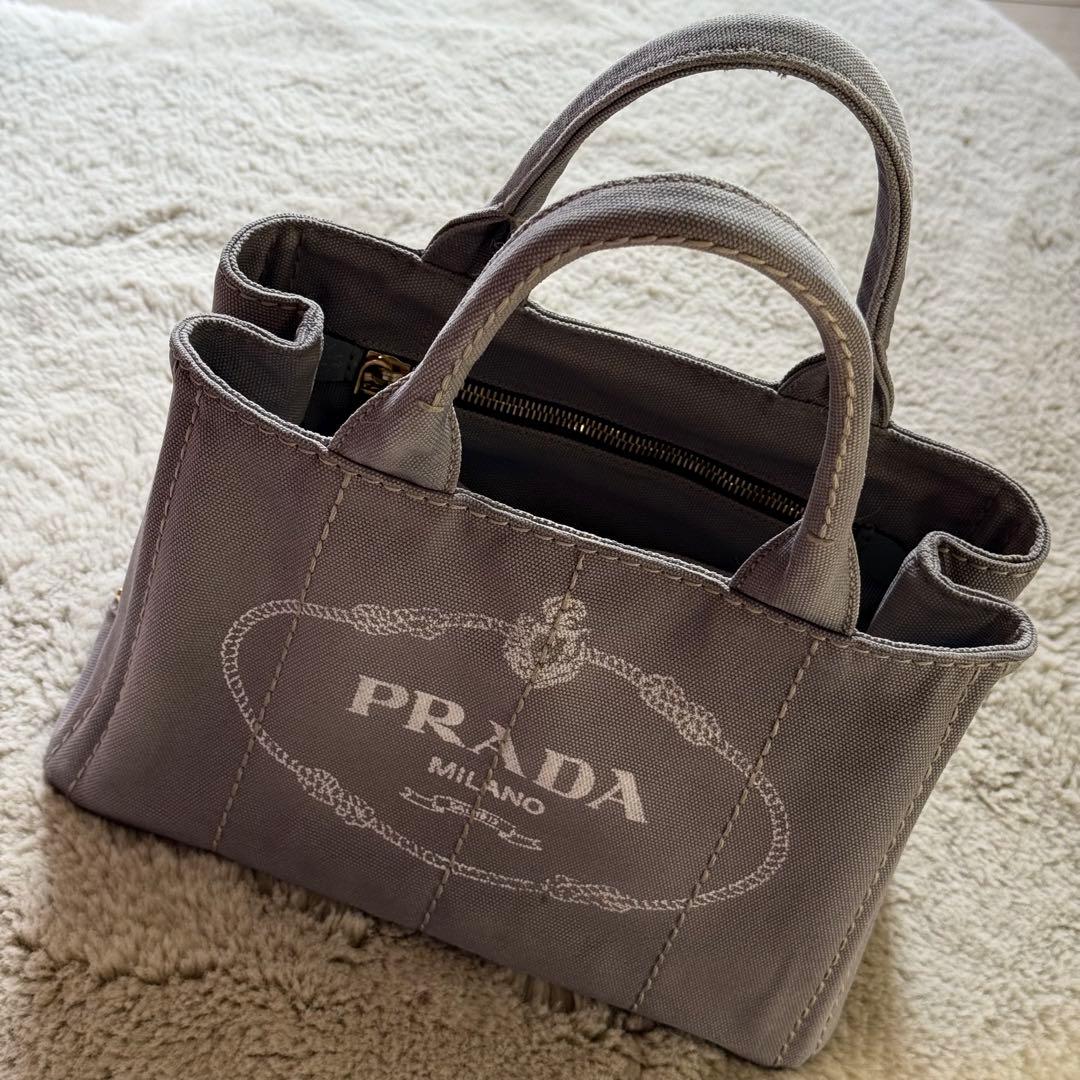 ねこPRADA カナパ ハンドバッグ ショルダー
