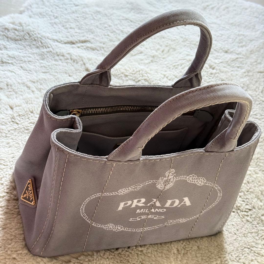 ねこPRADA カナパ ハンドバッグ ショルダー