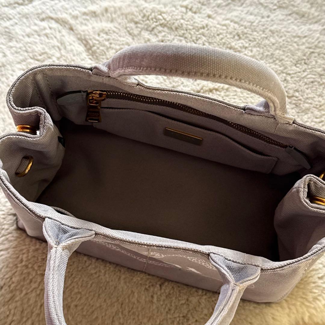 ねこPRADA カナパ ハンドバッグ ショルダー