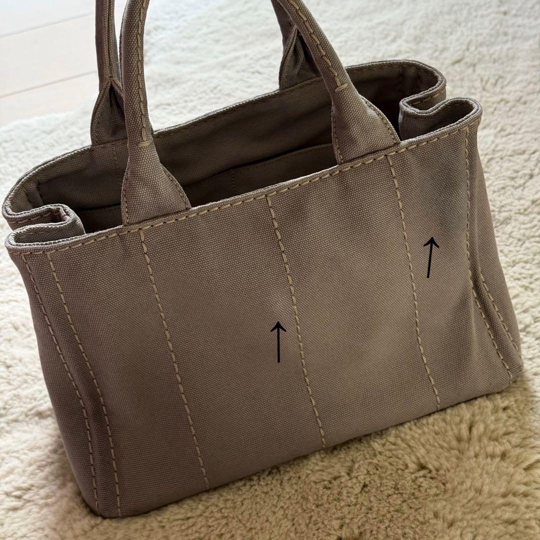 ねこPRADA カナパ ハンドバッグ ショルダー
