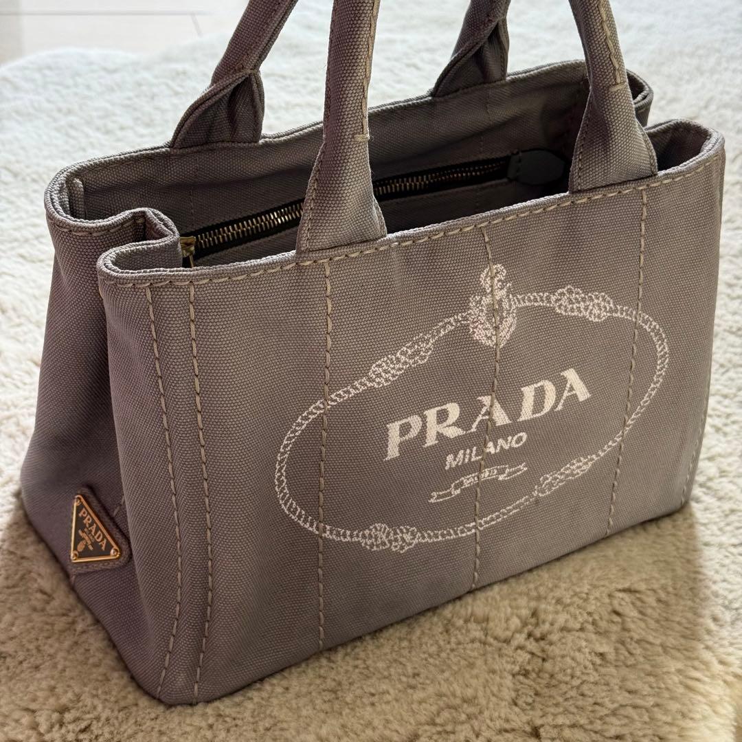 ねこPRADA カナパ ハンドバッグ ショルダー