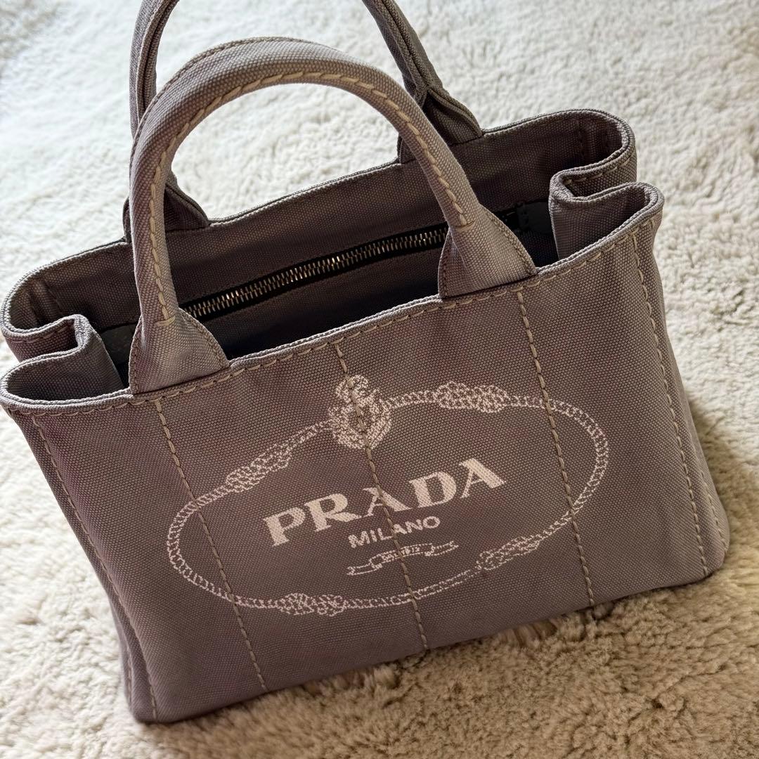 ねこPRADA カナパ ハンドバッグ ショルダー