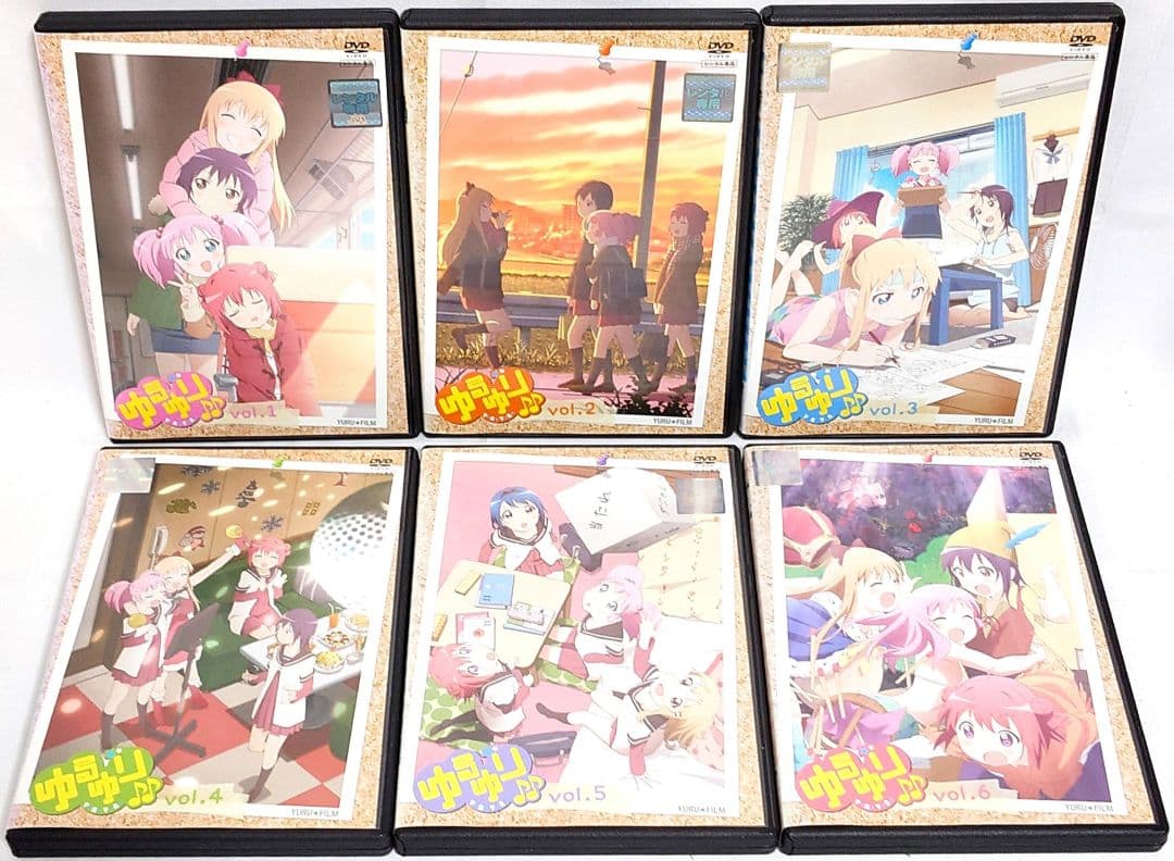 ゆるゆり【1期/2期/3期】DVD 全18巻 セット