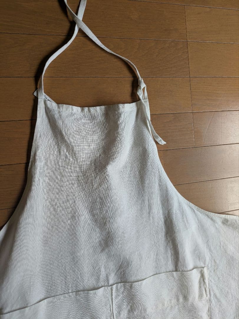 UTO ユート◯フランスエプロン　ホワイト